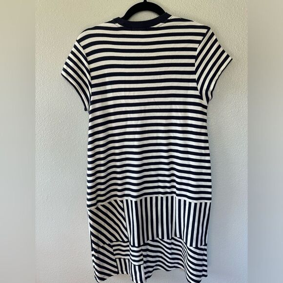 ATM Anthony Thomas Melillo Pique Striped T-Shirt Dress Stripped Size Small - Picture 7 of 11